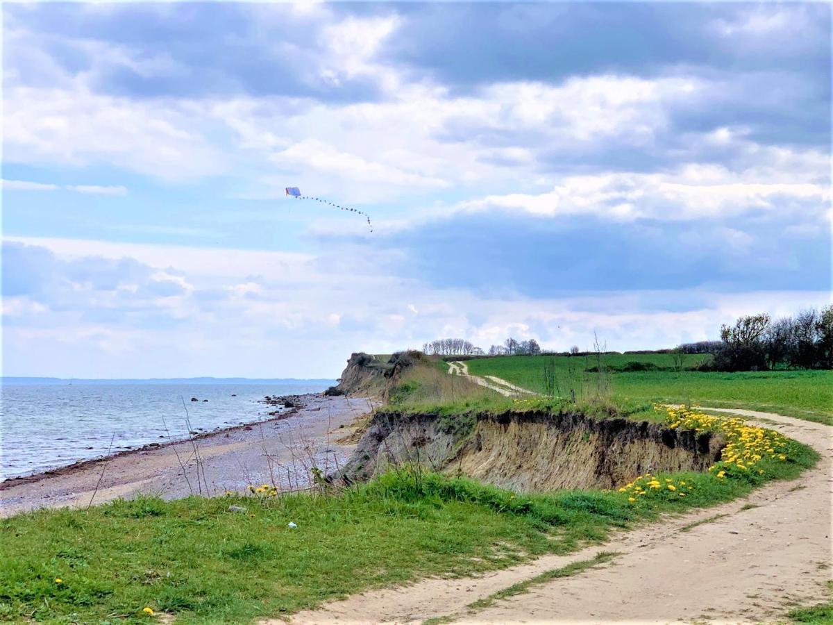 Seelund - Meeresrauschen Lauschen - Ruhiges Sonniges Apartment Mit Garten Und Terrasse Nahe Strand Und Ostsee Schönhagen Eksteriør bilde