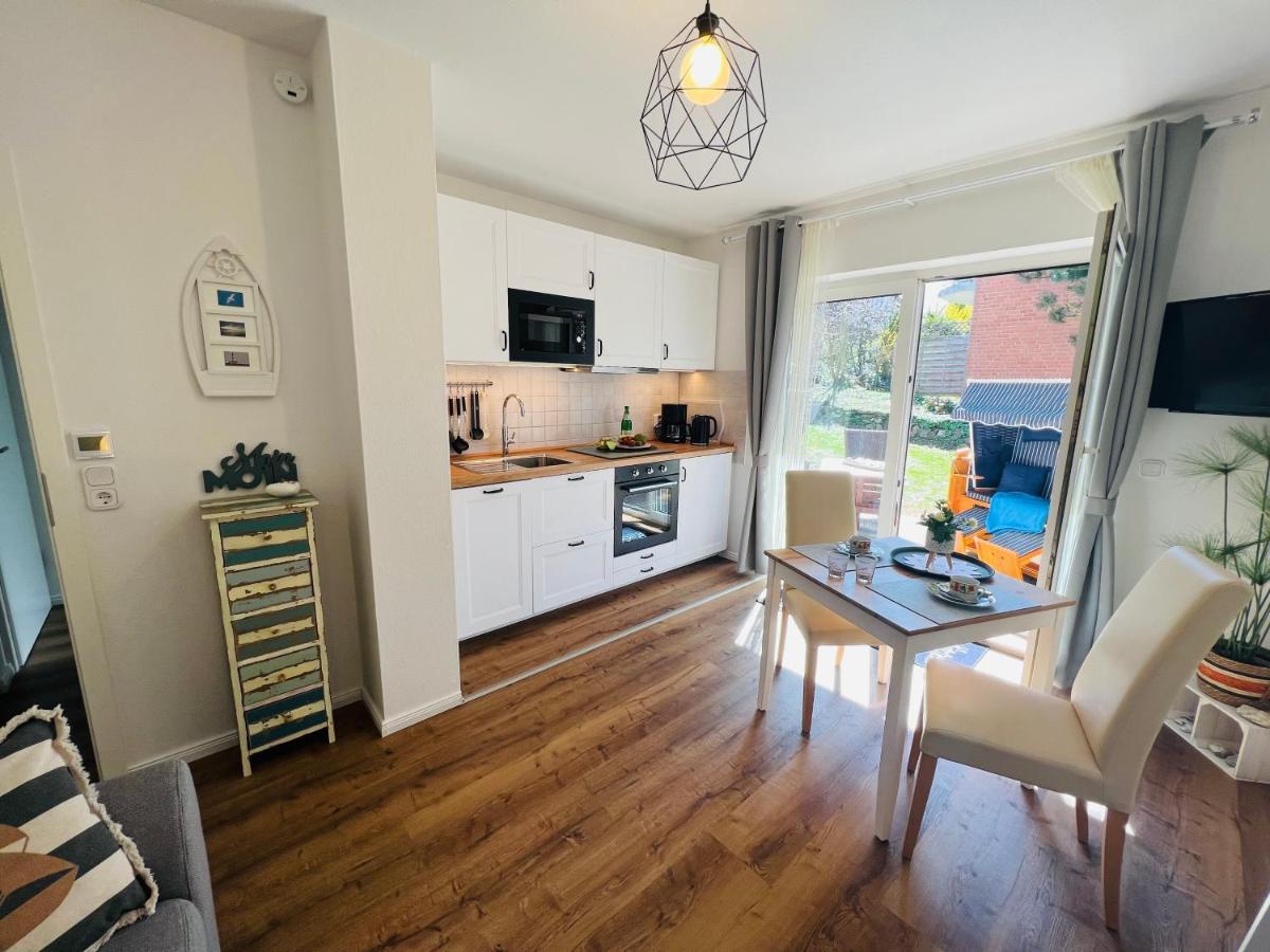 Seelund - Meeresrauschen Lauschen - Ruhiges Sonniges Apartment Mit Garten Und Terrasse Nahe Strand Und Ostsee Schönhagen Eksteriør bilde