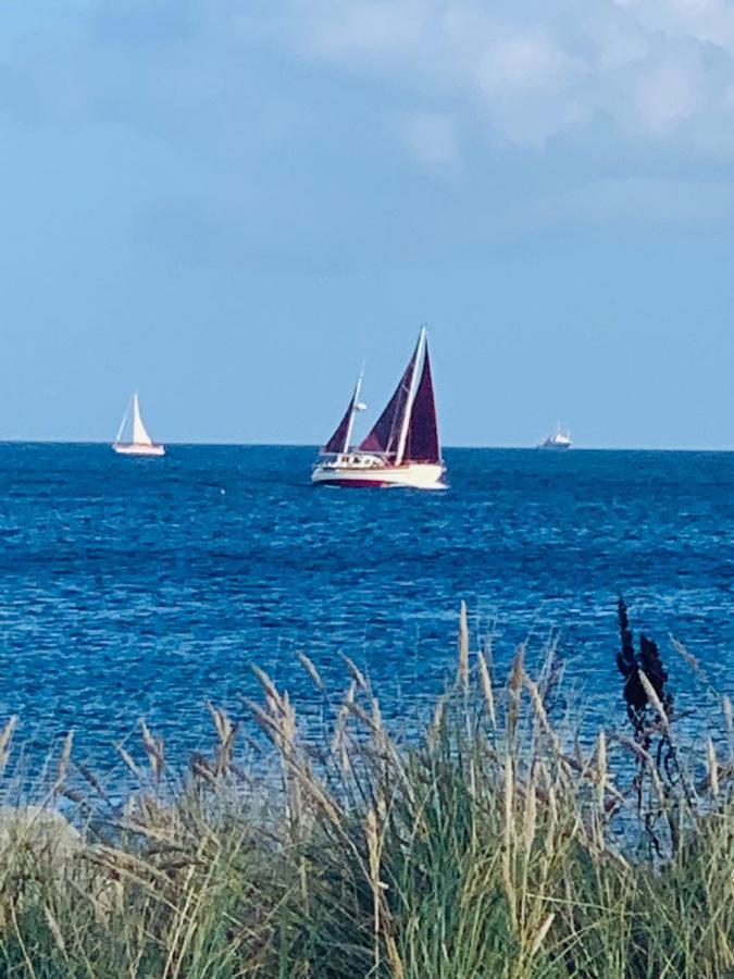 Seelund - Meeresrauschen Lauschen - Ruhiges Sonniges Apartment Mit Garten Und Terrasse Nahe Strand Und Ostsee Schönhagen Eksteriør bilde
