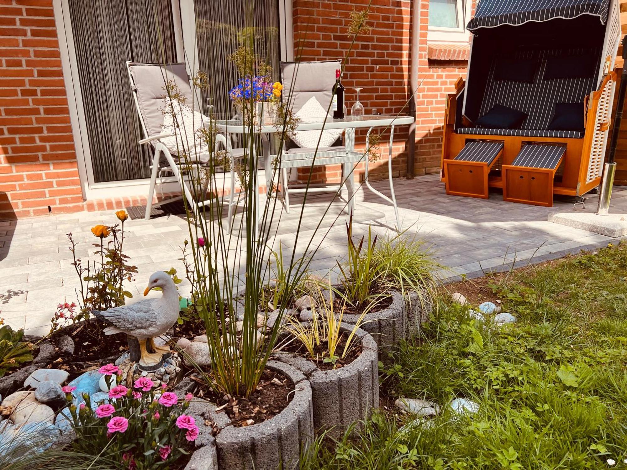 Seelund - Meeresrauschen Lauschen - Ruhiges Sonniges Apartment Mit Garten Und Terrasse Nahe Strand Und Ostsee Schönhagen Eksteriør bilde